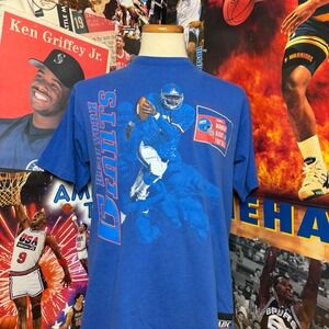 Vintage‎ 90s New York Giants Football T Shirt Monday Night NFL Nutmeg Sz Large